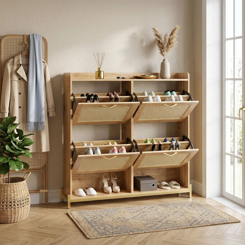20 Pair Shoe Storage Cabinet