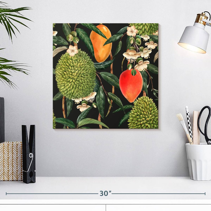 Yarlin Fruits, 16" H x 16" W