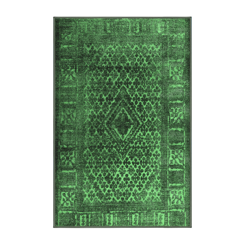 Oriental Indoor Rug, Rectangle 3' x 5'