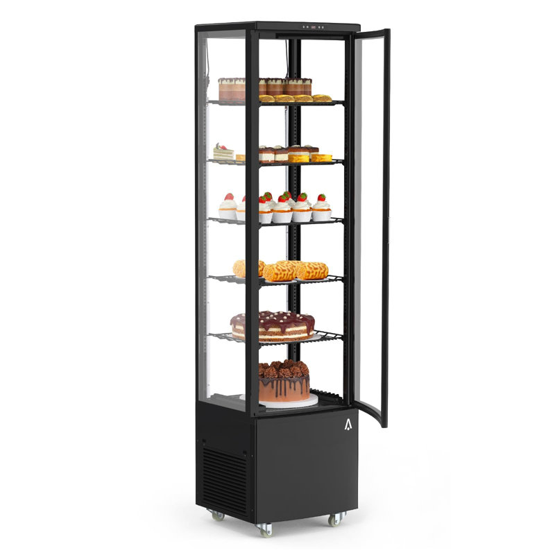 Réfrigérateur commercial commercial - Certifié ETL, 10,52 pieds cubes Refroidisseur de boissons vertical avec lumière DEL, dégivrage automatique et refroidissement par air