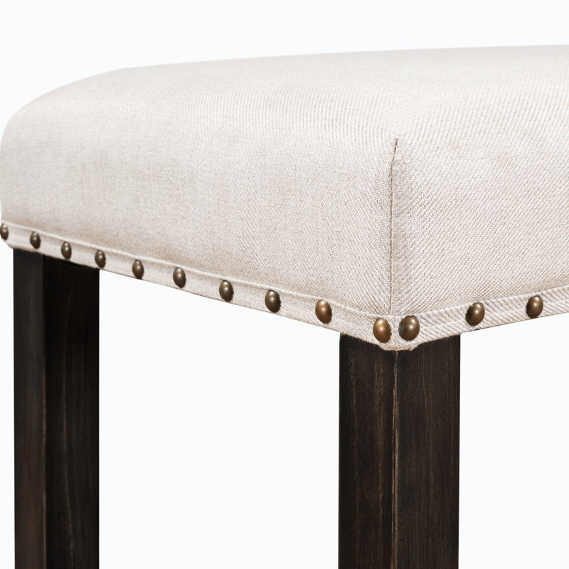 Banc en bois massif Huberte