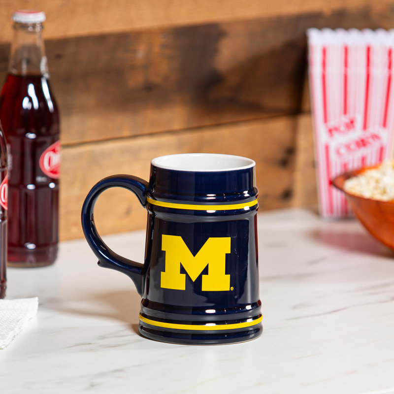 Tasse en céramique de l'Université du Michigan, 24 oz