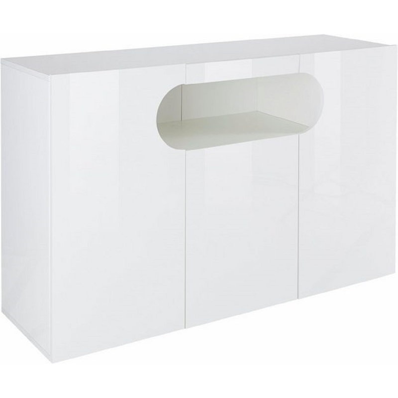 Schwerin 130cm Sideboard, White