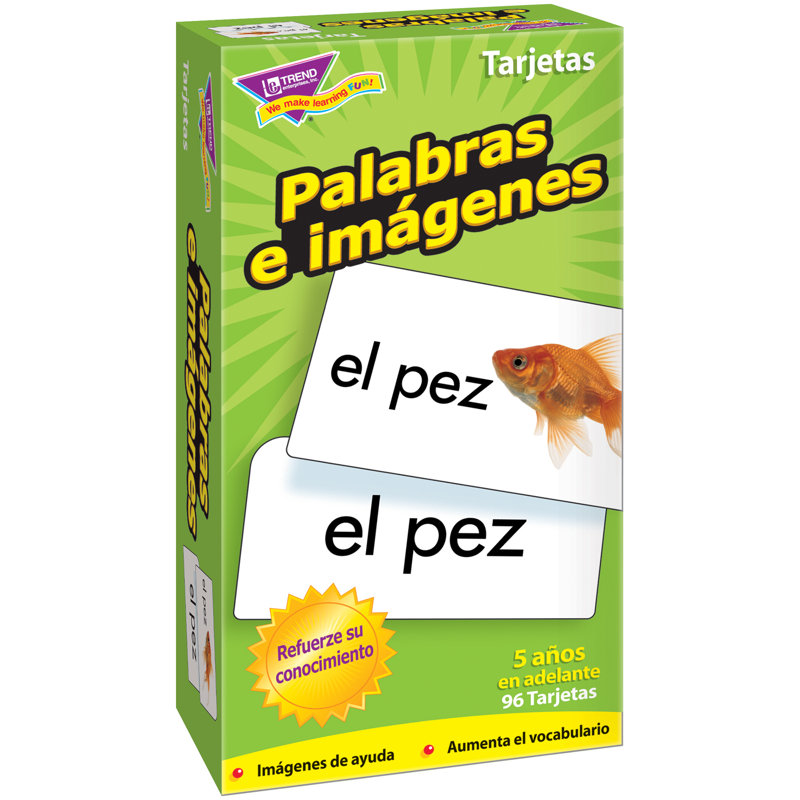 Cartes flash palabras e