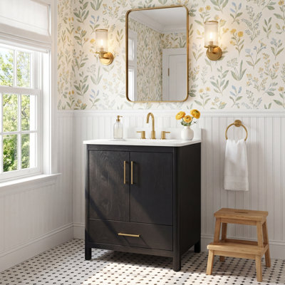 Meuble-lavabo simple avec plateau Austin 30