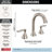 Two Handle Widespread Bathroom Faucet-124395044