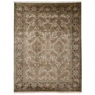 Hand Knotted Wool Oriental Indoor Rug