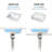 Bathroom Sink Pop Up Drain Stopper with 12" tailpiece, without Overflow-88893313
