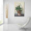 «Pot Of White Geraniums» par Carol Rowan-729998243