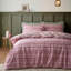 Brushed Cotton Fairisle Reversible Duvet Cover Set-103006372