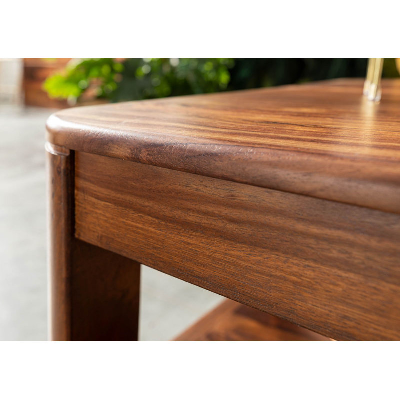 Toronto Solid Wood Four Leg Coffee Table with Storage