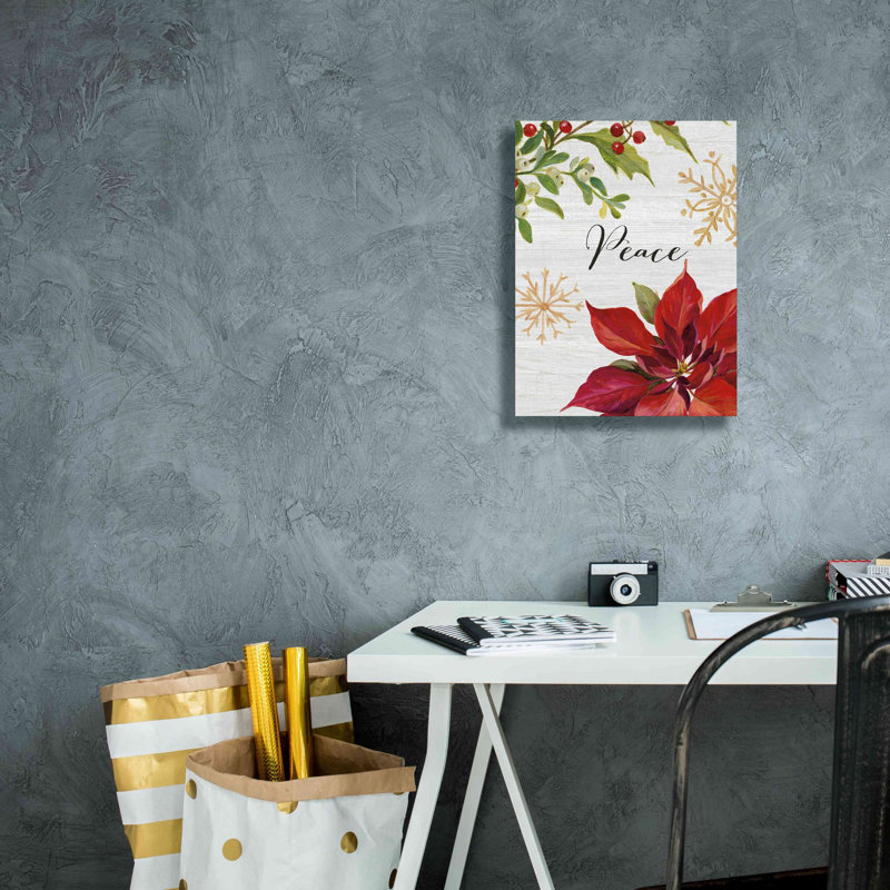 «Christmas Moments II» par Silvia Vassileva, art mural sur toile, H 16 po x l 12 po x P 0,75 po