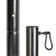 9.5ft Heavy-Duty String Light Pole Stand with Mounting Brackets for Fence or Deck Railing