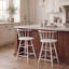 Tabouret de comptoir en bois-2058081957