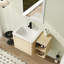 Meuble-lavabo simple 36 po avec comptoir en céramique et portes à fermeture en douceur 36 po-886987478