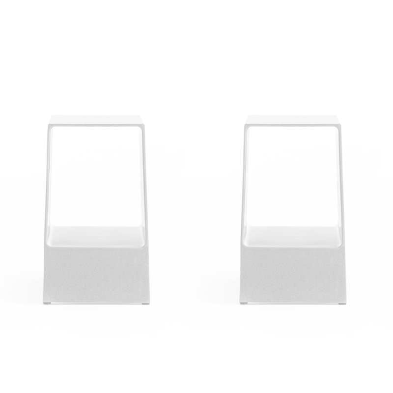 Table de bout TOMO (ensemble de 2), Blanc