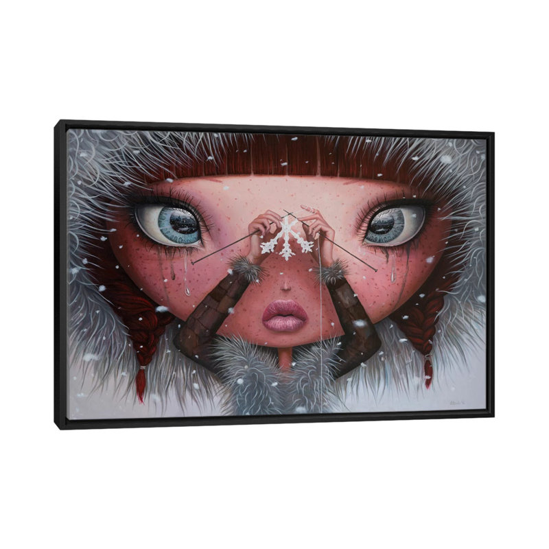 Impression sur toile, "vous ne fonderez jamais !, H 18 po x l 26 po x P 1,5 po, Toile avec cadre noir