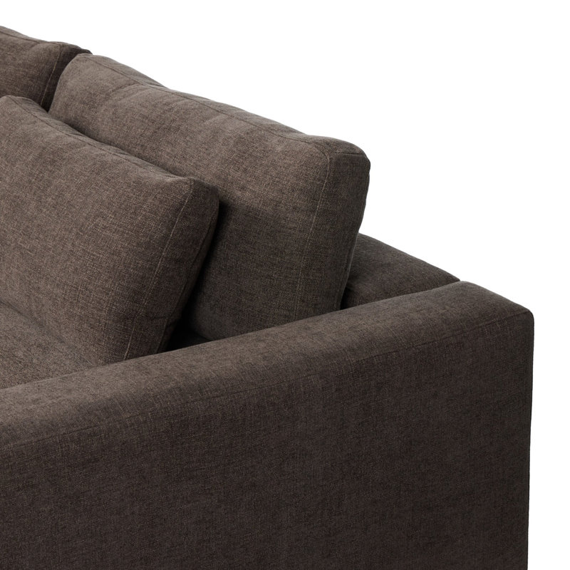 Bloor Modular Chaise Sectional, Landale Charcoal