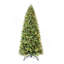 Arbre de Noël 9 pi avec 2435 pointes et 700 lumières à DEL blanc chaud - branches mixtes en PVC + PE, structure à charnières pour une installation facile, support en métal pour un soutien solide, décoration luxueuse des Fêtes-594083266