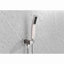 Pomme de douche carrée 10 pouces avec pomme de douche à main (sans valve de contrôle)
