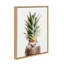 «Hedgehog Pineapple» par Amy Peterson, reproduction d'art sur toile encadrée