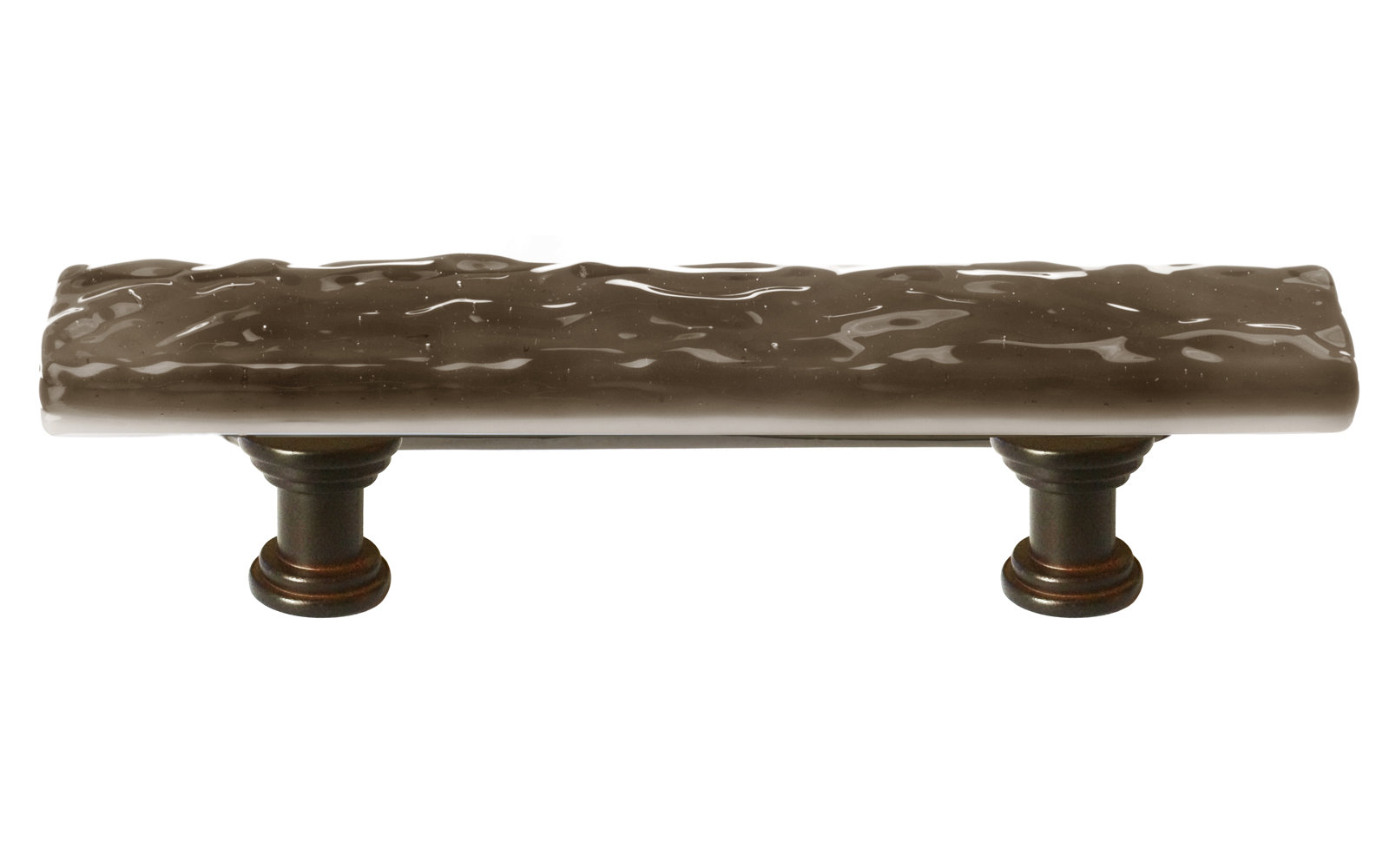 Skinny Glacier Bar Cabinet Pull, Oil Rubbed Bronze, Powder Blue