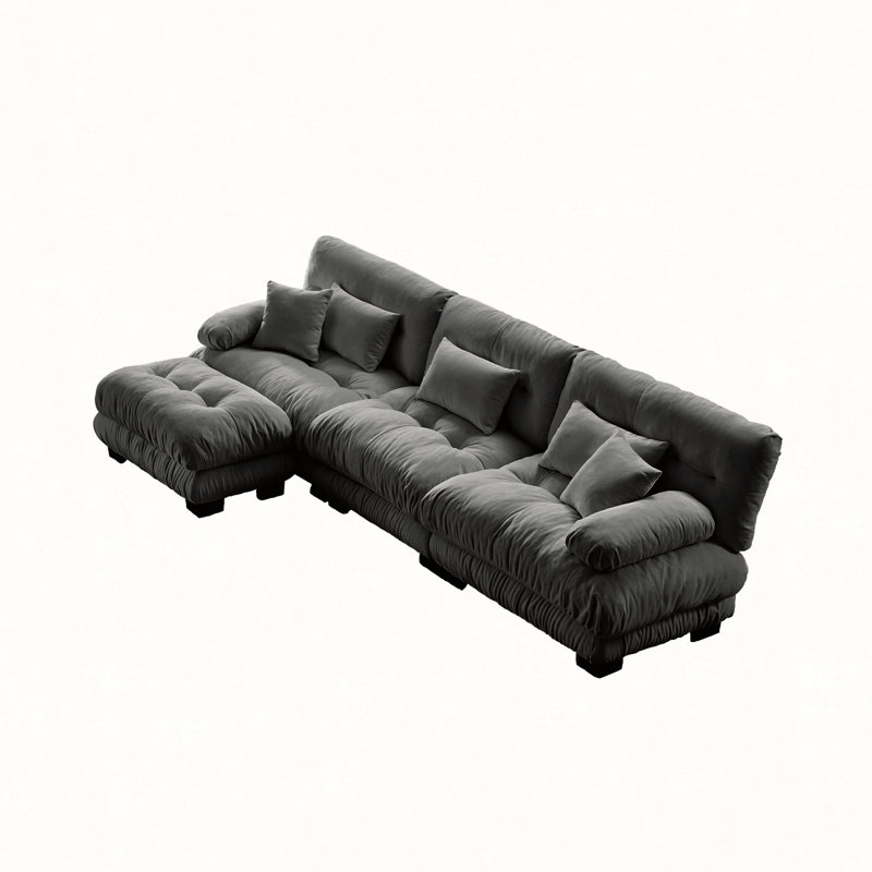 Canapé modulaire Luxury Luxury, Gris