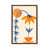 Classic Brown Wood Floater Framed