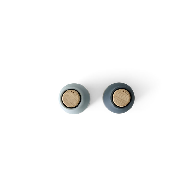 Bottle Grinder Ceramic Salt & Pepper Mill, Blue