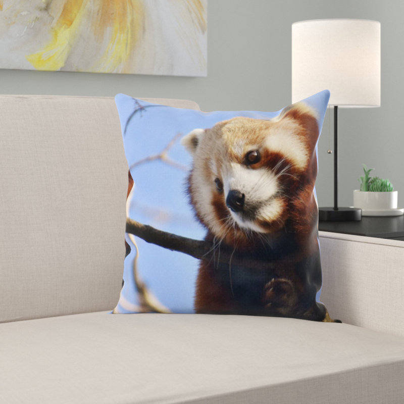 Housse et insert de coussin carré Panda