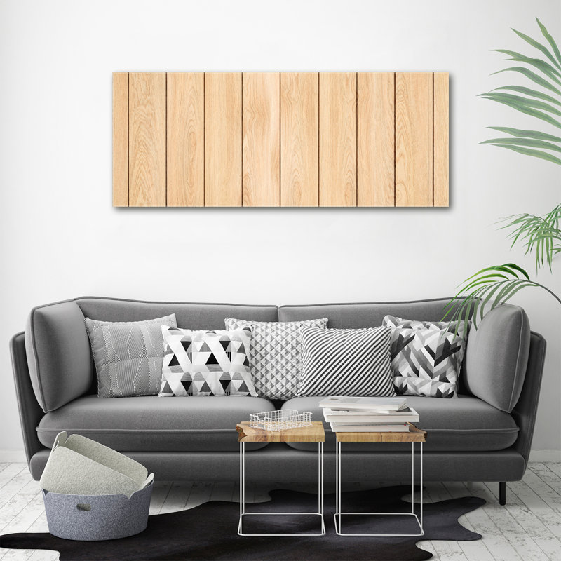 Wooden background 1 Piece Wall Art on Canvas