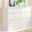 Louis Solid Wood 127.8cm W 7 - Drawer Chest of Drawers-29135698