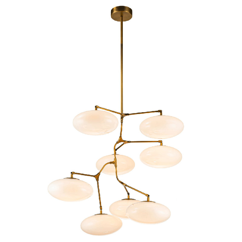 Alba Bronze Asymmetrical Branching Chandelier