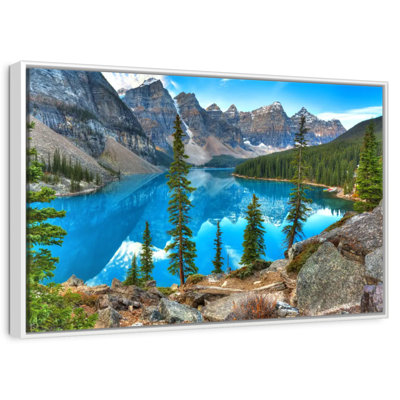 Moraine à Banff
