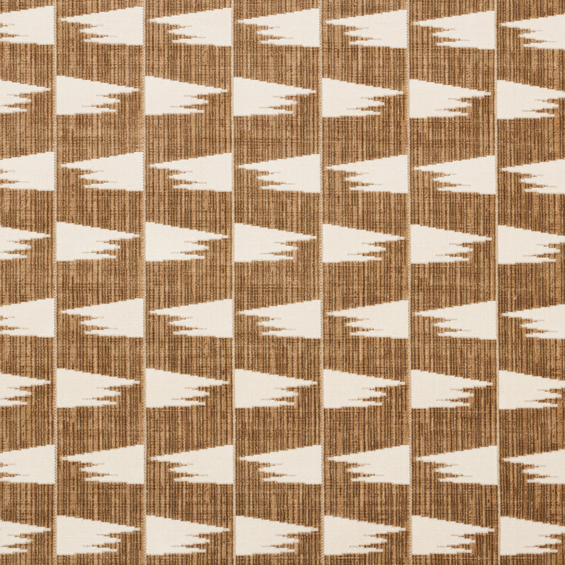 Schumacher x David Kaihoi Tutsi Fabric, Neutral