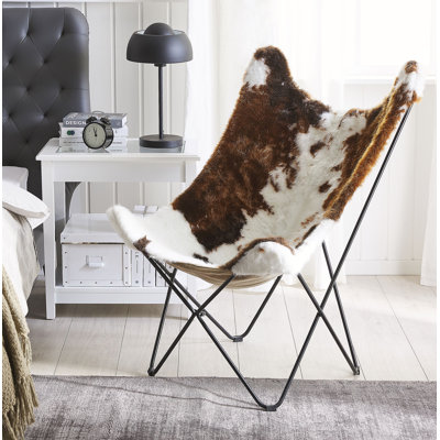 Carmon Upholstered Butterfly Chair