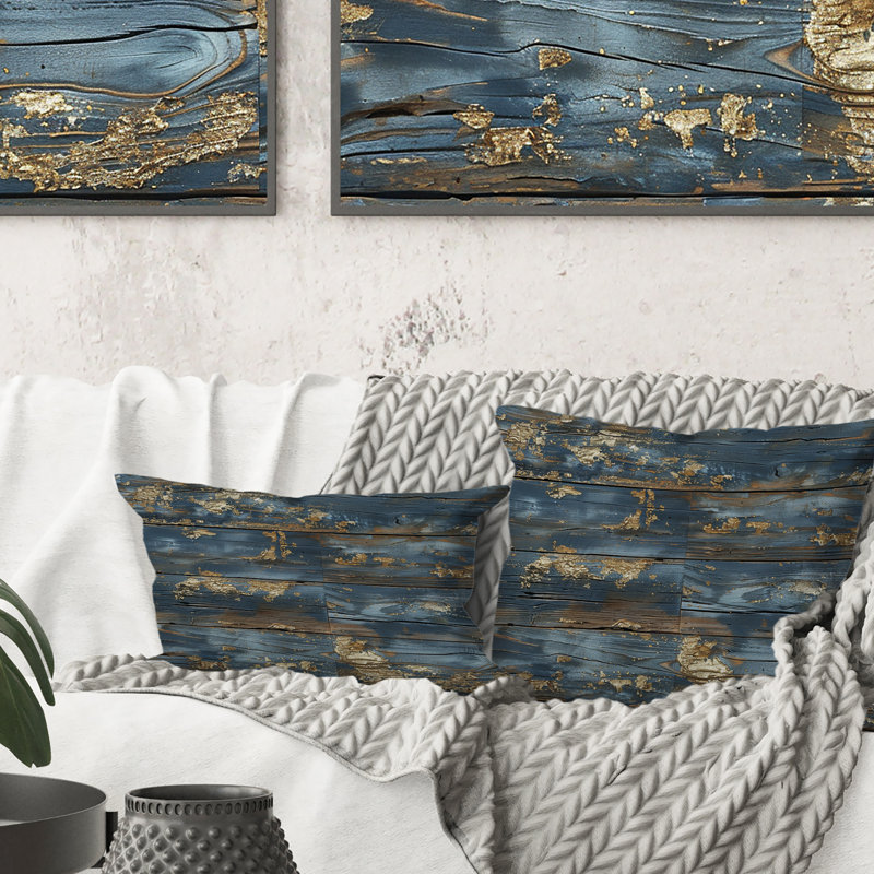 Coussin WeatheWood IV - Farmhouse, H 16 po x l 16 po