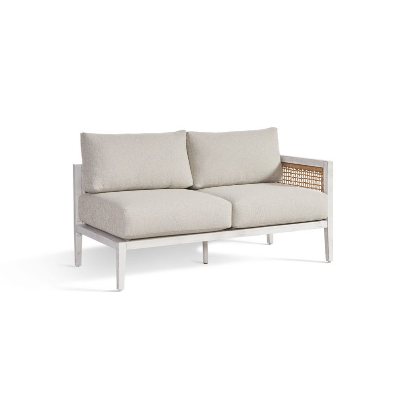 Canapé modulaire avec coussins Sunbrella Torland, Rumour Dove Outdura®