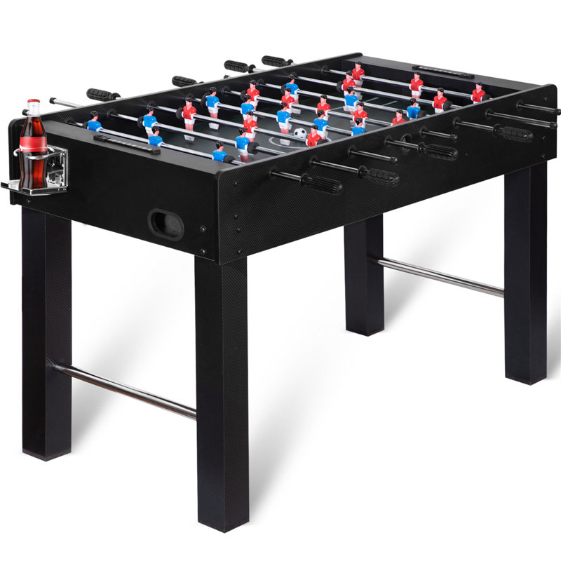 Table de babyfoot RayChee L 48 po avec tiges télescopiques, Noir