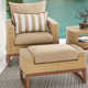 Tullio 2 - Person Patio Conversation Sets with Sunbrella® Cushions