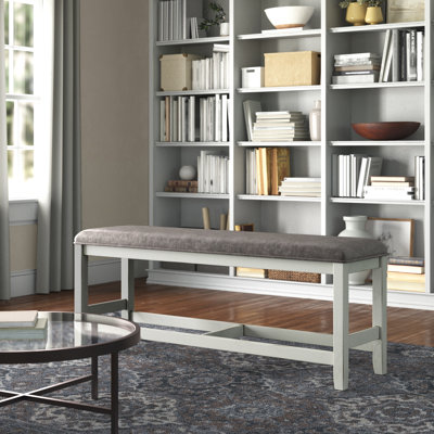 Knauss Polyester Upholstered Bench