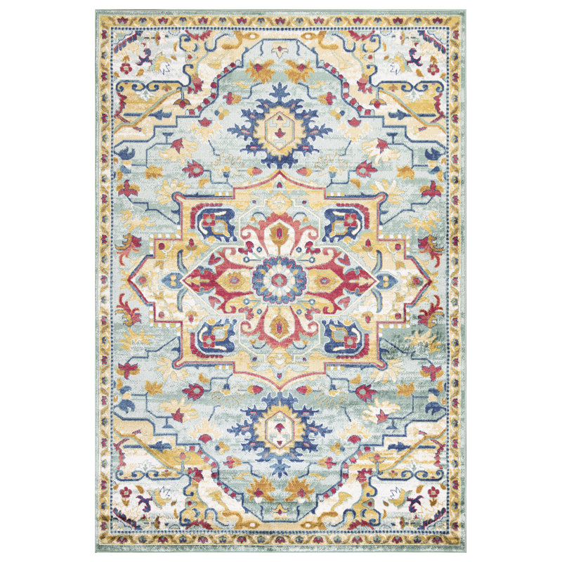 Olle Floral Area Rug, Rectangle 200 x 290cm