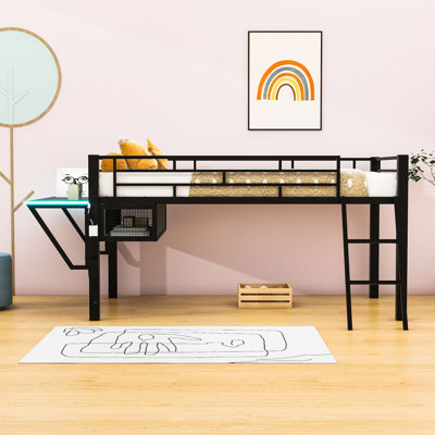 Janelyn Kids Loft Bed with Drawers