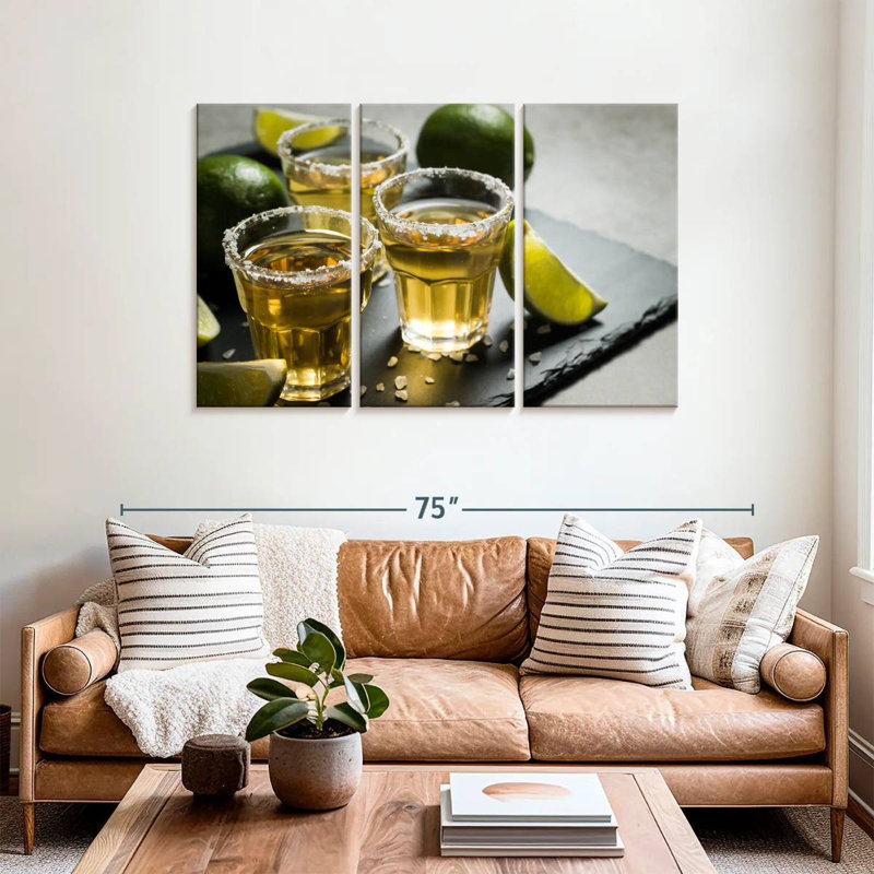 Yarlin Mexican Tequila Drinks, 36" H x 57" W