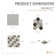Source™ 11" x 11" Porcelain Honeycomb Mosaic Tile