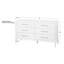 Commode double 6 tiroirs l 57 po