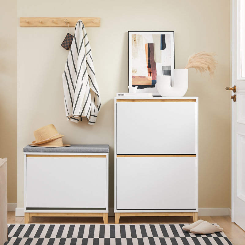 6 Pair Shoe Storage Cabinet