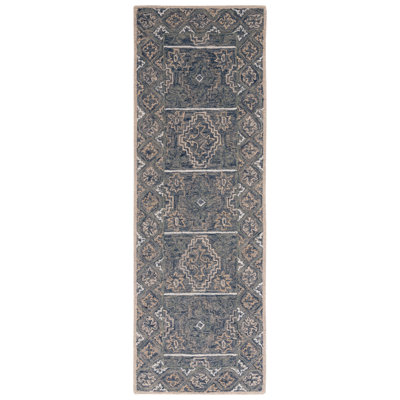 Deyoung Hand Tufted Wool Geometric Rug