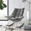 Chaise d'appoint en velours 35,43 po Jontrell