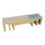 3 Piece Plastic / Acrylic Floating Shelf